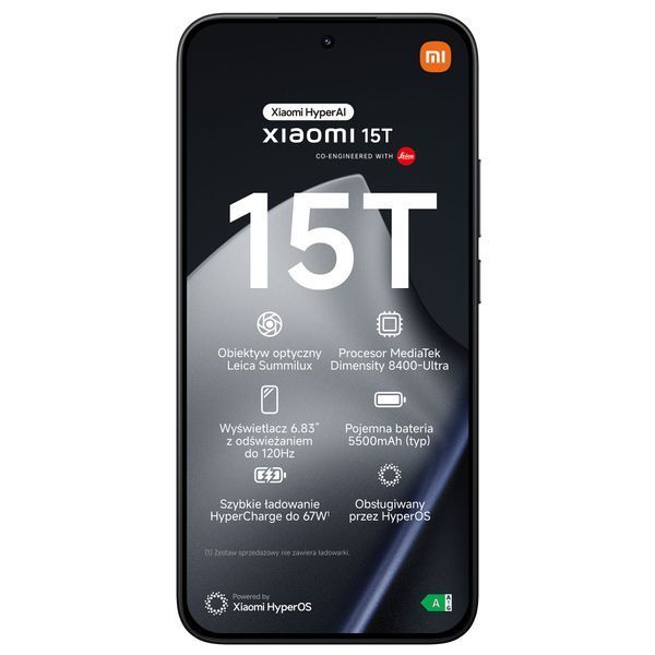 Смартфон Xiaomi 15T 12/256GB Black 69587 фото