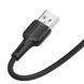 Кабель передачі даних Ridea RC-CO10 CommonPro micro USB 3A 1000mm чорний 68370 фото 5
