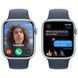 Смарт часы Apple Watch 9 Series 45mm Silver Aluminium with Storm Blue Sport Band S/M (MR9D3) 62534 фото 5