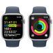 Смарт часы Apple Watch 9 Series 45mm Silver Aluminium with Storm Blue Sport Band S/M (MR9D3) 62534 фото 6