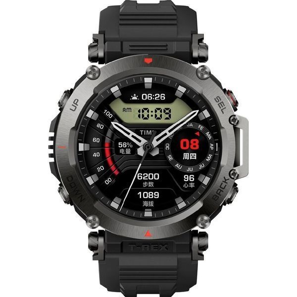 Смарт годинник Amazfit T-Rex Ultra Abyss Black (W2142EU1N) Black 63604 фото