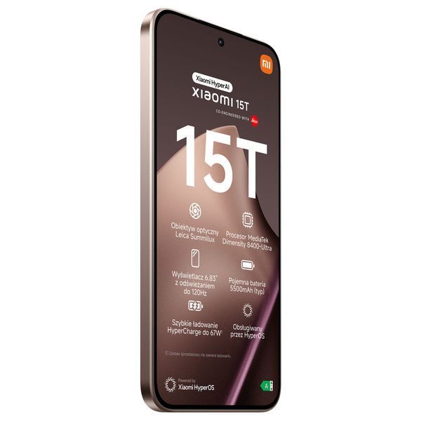 Смартфон Xiaomi 15T 12/256GB Rose Gold 69588 фото