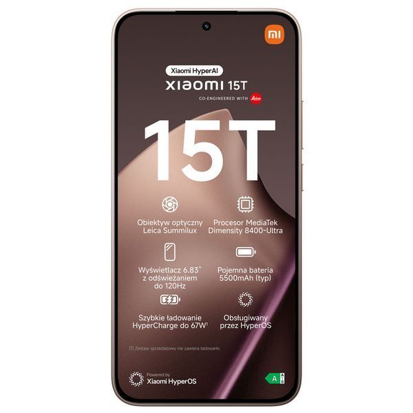 Смартфон Xiaomi 15T 12/256GB Rose Gold 69588 фото