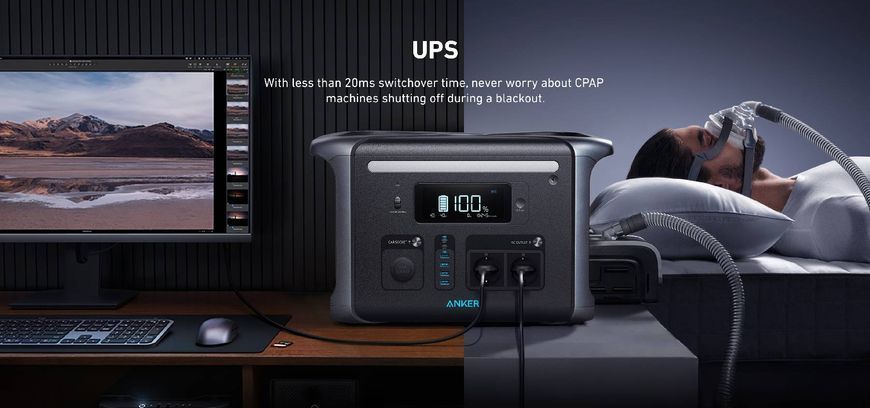 Зарядна станція Anker PowerHouse 757 (A1770311) 1500W 50292 фото