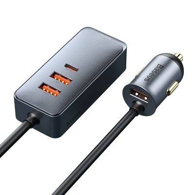 Авто. зарядное устройство Baseus (CCBT-B0G) black 45418 фото