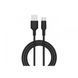 Кабель передачі даних Senteo SL-06 TPE Cable USB-A до Type-C 3A 1000mm Black 65825 фото 1