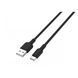 Кабель передачі даних Senteo SL-06 TPE Cable USB-A до Type-C 3A 1000mm Black 65825 фото 2