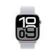 Смарт годинник Apple Watch 10 Series GPS 46mm Silver Aluminium Blue Cloud Sport Loop (MWWN3QH/A) 64436 фото 2