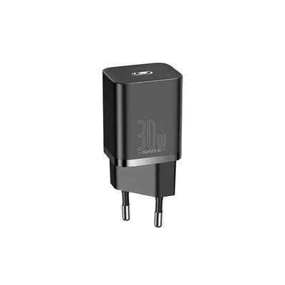 Мережевий зарядний пристрій Baseus 30W (CCSUP-J) чорний 46517 фото