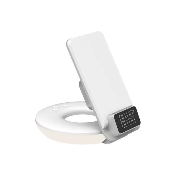Безпроводное зарядное устройство WiWU (M11) 4 in 1 Power Wireless Fast Charger Station white 53794 фото