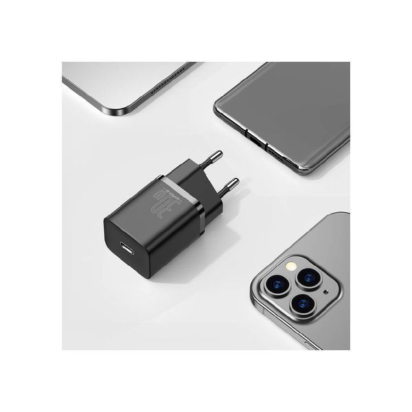 Сетевое зарядное устройство Baseus 30W (CCSUP-J) черный 46517 фото