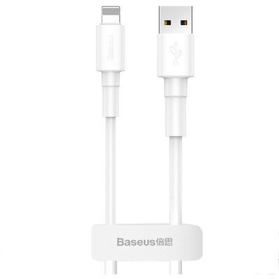 Кабель передачі даних Baseus Mini White (CALSW-02) apple lightning 1000mm білий 42299 фото