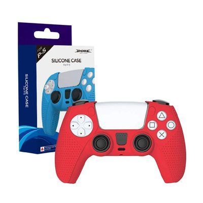 Силиконовий чехол для DualSense (PS5) Red 64806 фото