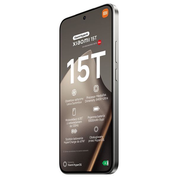 Смартфон Xiaomi 15T 12/512GB Titan Gray 69593 фото