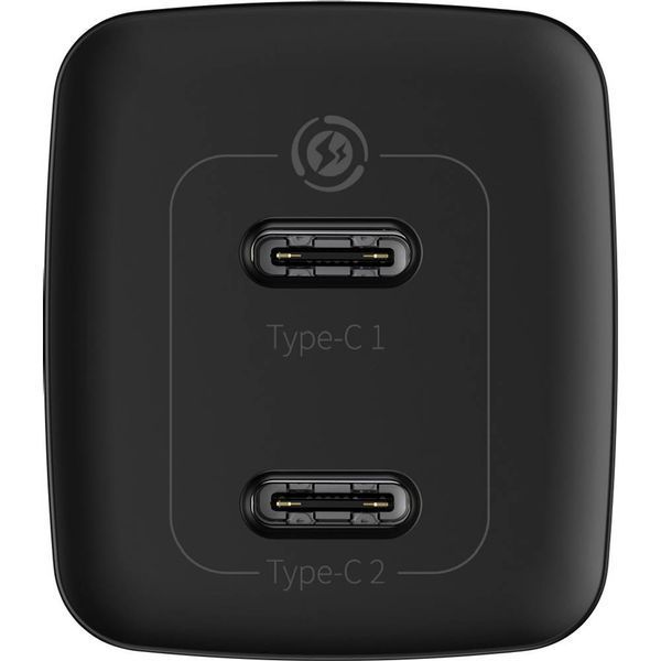 Сетевое зарядное устройство Baseus 65W (CCGAN2L-E01) черный 47158 фото