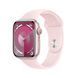 Смарт годинник Apple Watch 9 Series 41mm Pink Aluminium with Light Pink Sport Band M/L (MR943) 63102 фото