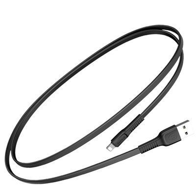 Кабель передачі даних Baseus Tough Series (CALZY-B01) apple lightning 1000mm чорний 82302 фото