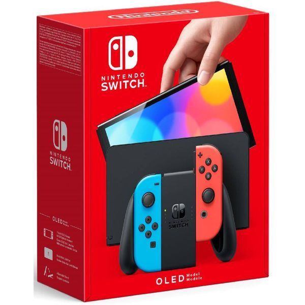 Портативна ігрова консоль Nintendo Switch OLED Neon Blue/Red 59553 фото