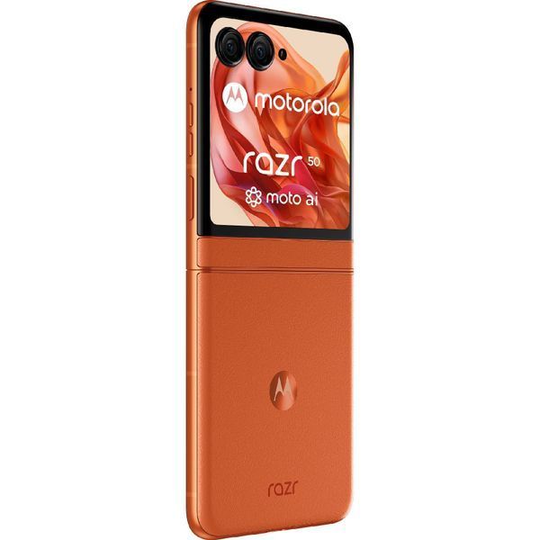 Смартфон Motorola Razr 50 8/256GB Spritz Orange 95789 фото