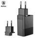 Мережевий зарядний пристрій Baseus Duke Universal Travel Charger (EU+UK+US) (CCALL-GJ01) чорний 82322 фото 1