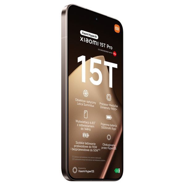 Смартфон Xiaomi 15T Pro 12/512GB Mocaccino Gold 69598 фото