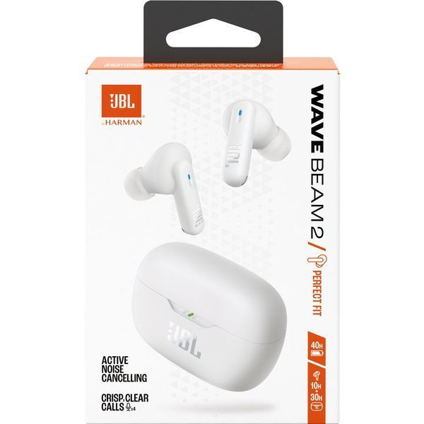 Навушники JBL WAVE BEAM 2 (JBLWBEAM2WHT) White 67525 фото
