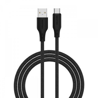 Кабель передачи данных Senteo SL-05 Foamed Silicone Cable USB-A до Type-C 1000mm Black 65490 фото