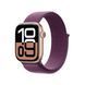 Смарт годинник Apple Watch 10 Series GPS 42mm Rose Gold Aluminium Plum Sport Loop (MWWK3QH/A) 64433 фото 1