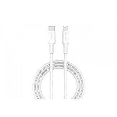 Кабель передачи данных Senteo SL-06 TPE Cable Type-C до Lightning 30W 1000mm White 65830 фото