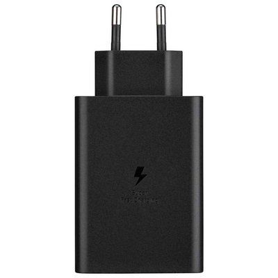Сетевое зарядное устройство для Samsung EP-T6530NBEGRU 65W Charger Trio 2 USB-C+ 1 USB (Black) 57185 фото