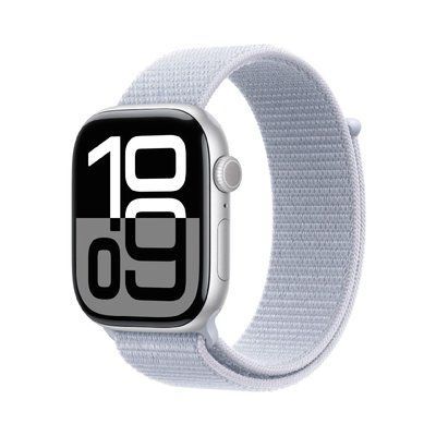 Смарт часы Apple Watch 10 Series GPS 42mm Silver Aluminium Blue Cloud Sport/Loop (MWWD3QH/A) 64434 фото