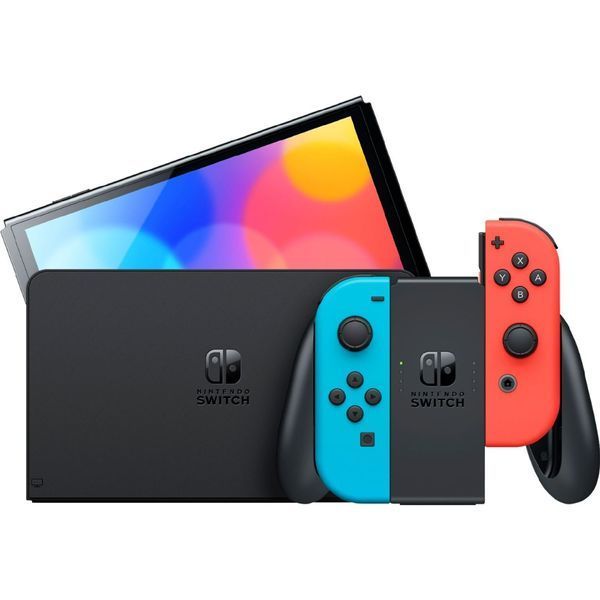 Портативна приставка Nintendo Switch OLED Neon 67243 фото