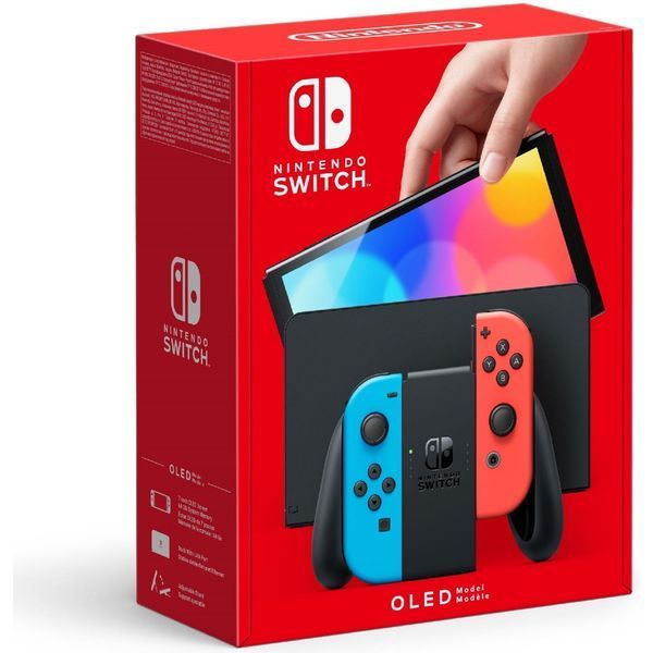 Портативна приставка Nintendo Switch OLED Neon 67243 фото