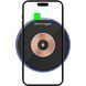 Бездротове зарядне пристрій WiWU (Wi-W013) 15W Starry Wireless Charger. Transparent Black 60366 фото 1
