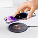 Бездротове зарядне пристрій WiWU (Wi-W013) 15W Starry Wireless Charger. Transparent Black 60366 фото 2