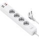Удлинитель WiWU 20W Smart Power Strip EU Plug white 60651 фото 1