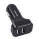 Авто. зарядное устройство Usams C13 2.1A (2USB-A) black 67686 фото 3