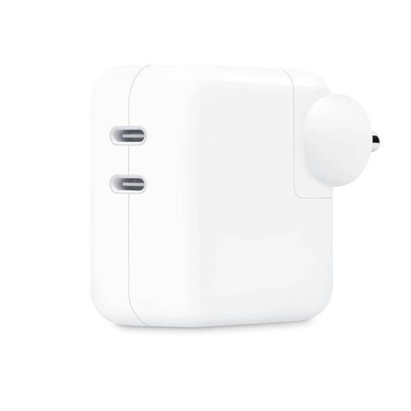 Мережевий зарядний пристрій Apple A2676 (MNWP3) Type-C 35W білий 58141 фото