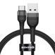 Кабель передачі даних Senteo ST-01 Montes series 3A USB-A до Type-C 1000mm Black 61115 фото 1