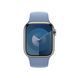 Смарт годинник Apple Watch SE Series (2nd Gen) 40mm Silver Aluminium with Storm Blue Sport Band M/L (MRE23) 63029 фото